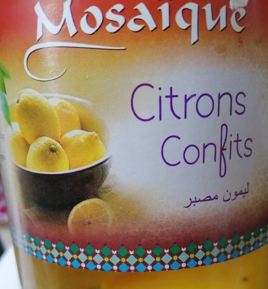 Citrons confits