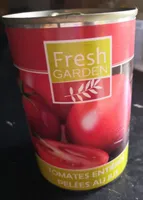 Tomates entières pelées au jus