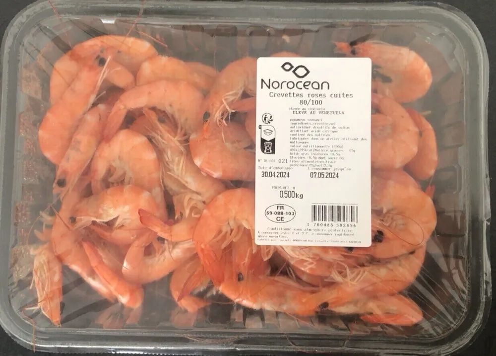 Crevettes Roses Cuites