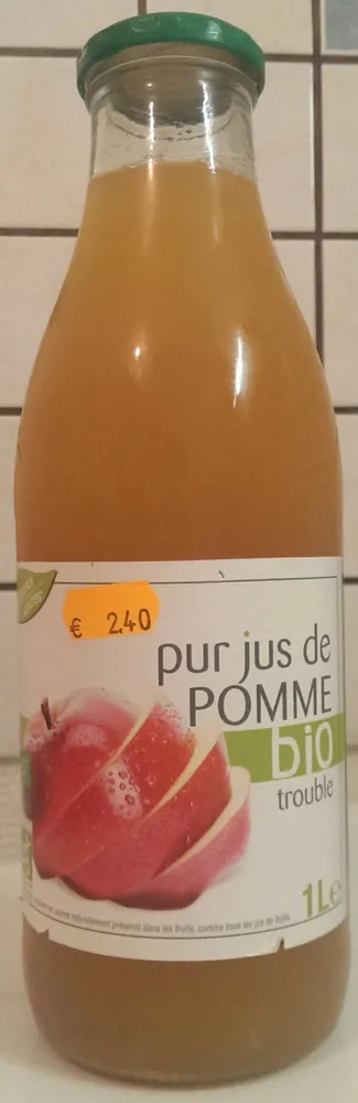 Pur jus de pomme trouble bio