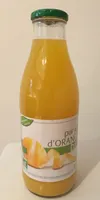 Pur jus d'orange bio