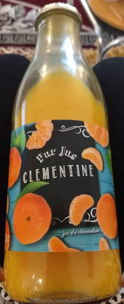 pur jus de clémentine