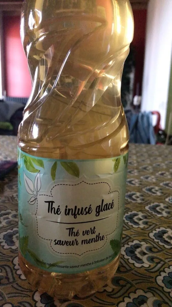 Thé vert saveur menthe