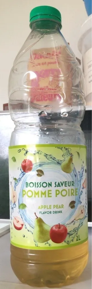 Boisson saveur pomme poire