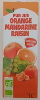 Pur jus Orange mandarine raison
