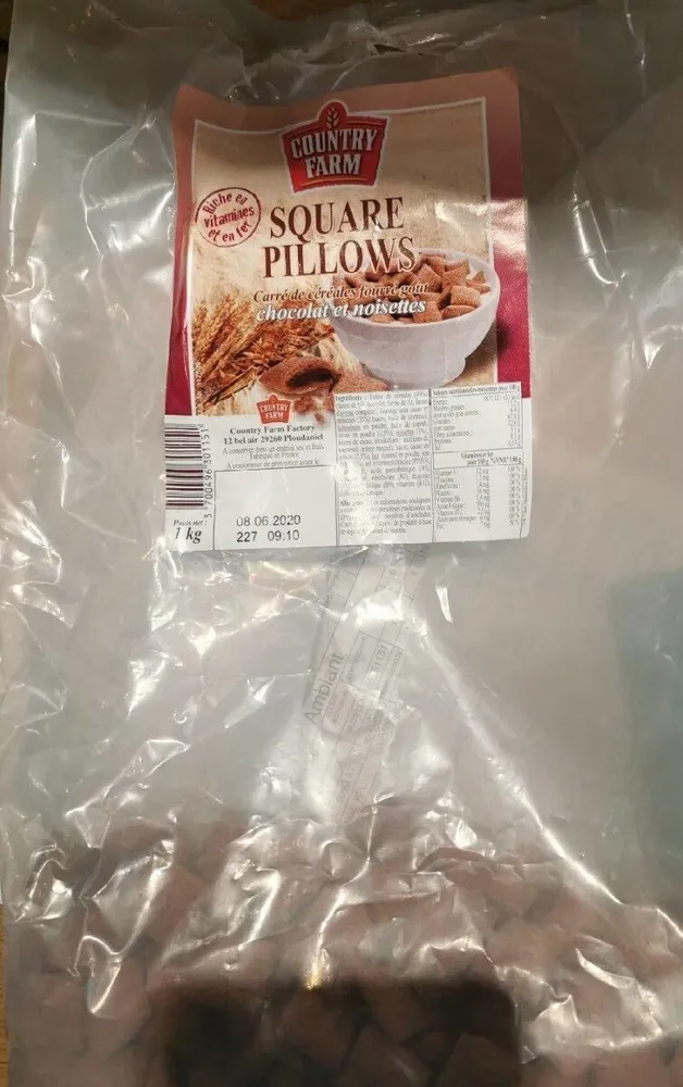 Square pillows