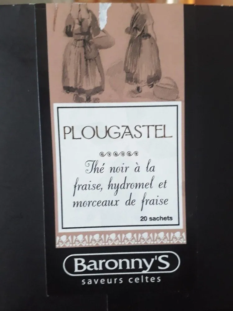 Plougastel thé à la fraise