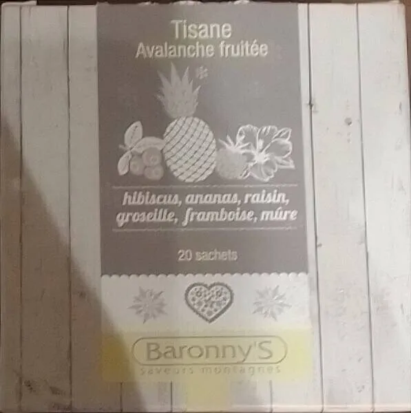 Tisane Avalanche fruitée