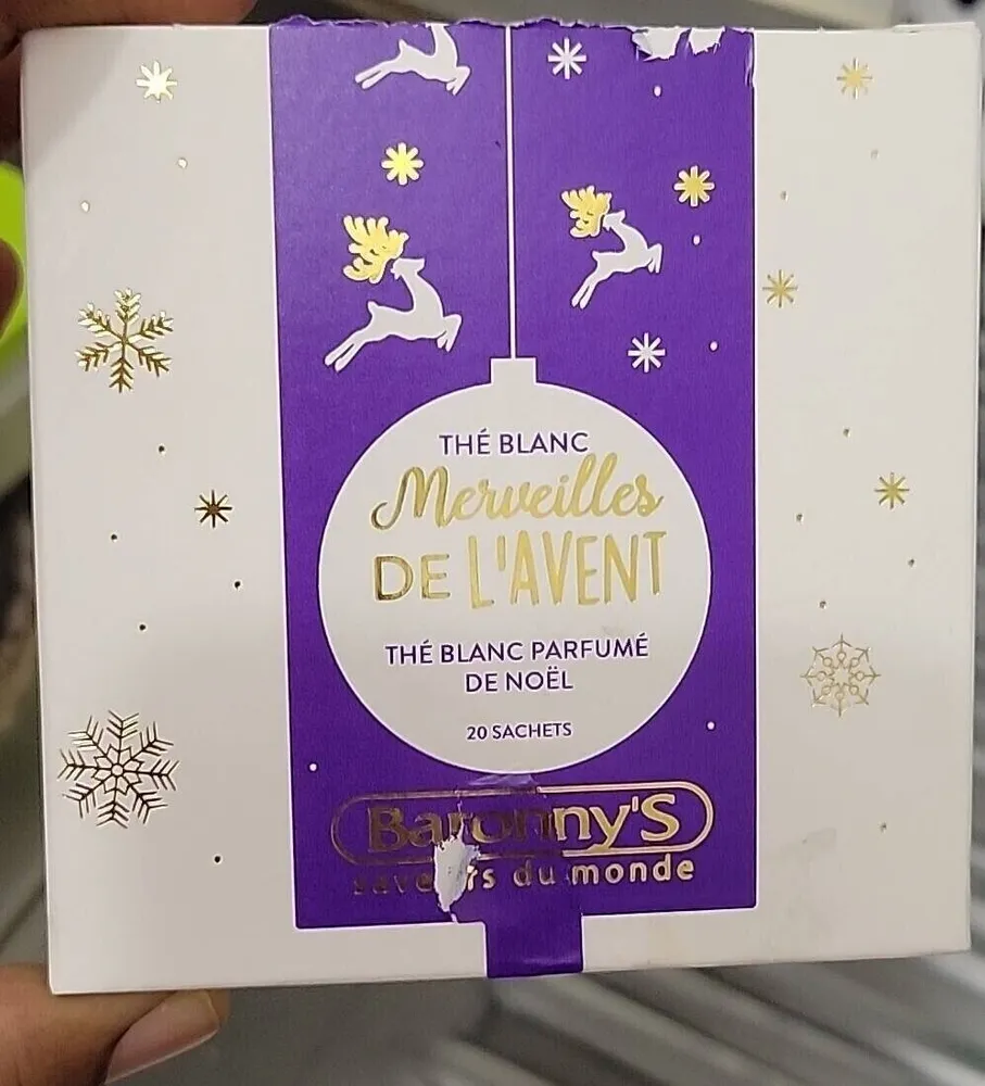 Thé blanc épices de Noël