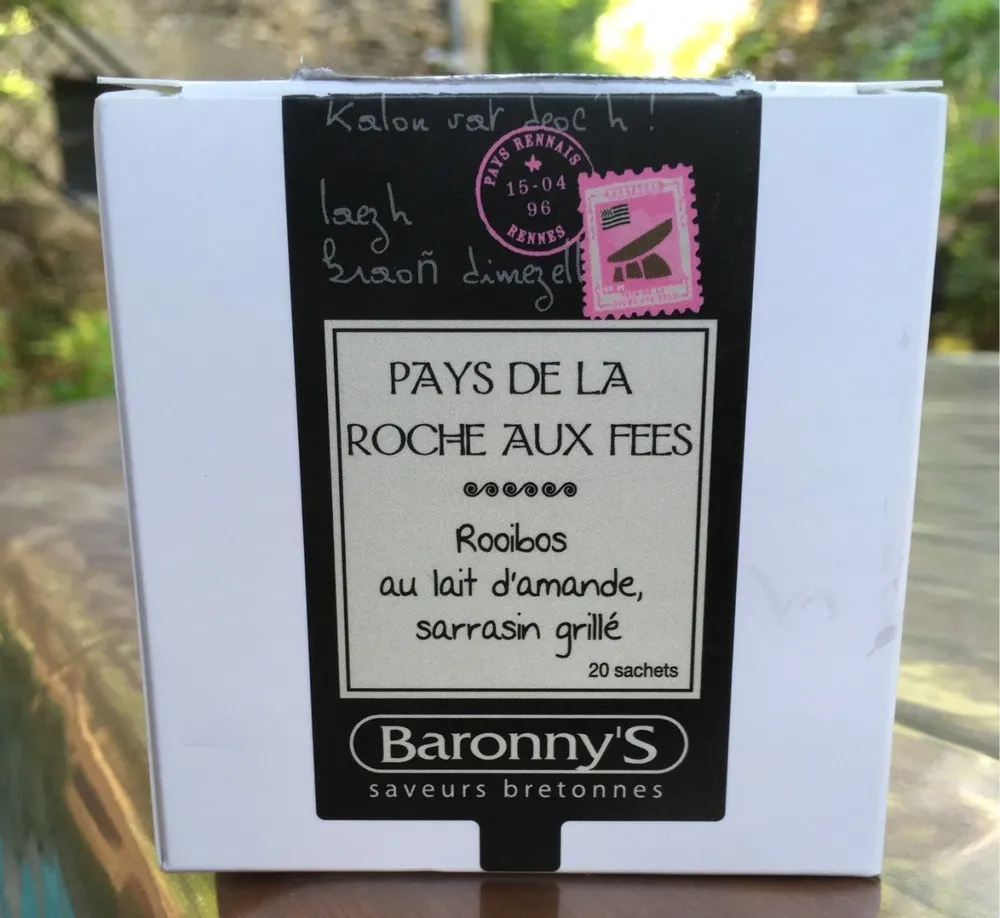 Rooibos au lait d'amande, sarrasin grillé