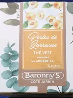 Thé vert aromatisé mirabelle