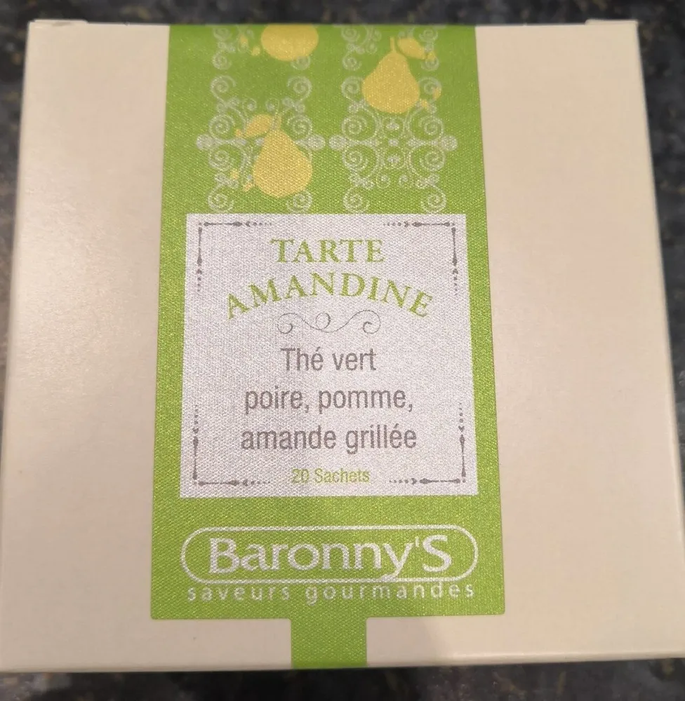 Thé vert Tarte Amandine
