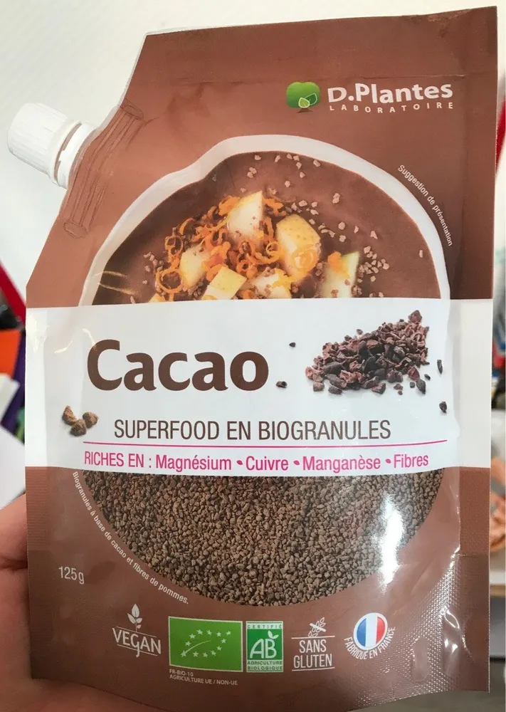 Cacao Superfood en biogranules