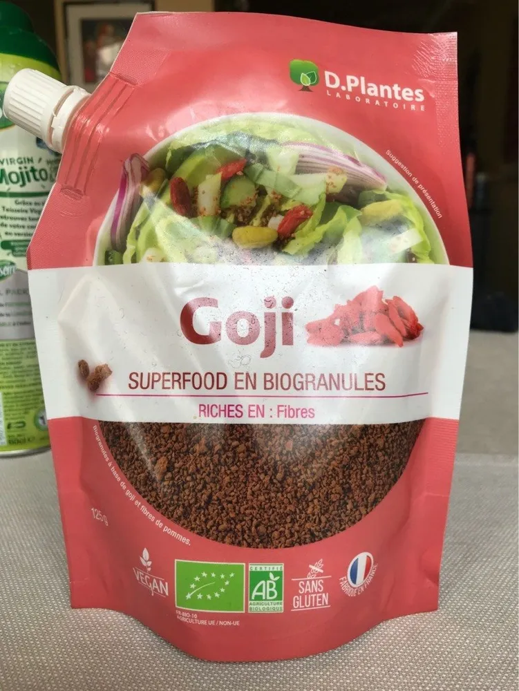 Goji superfood en biogranules