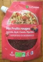Mix Fruits rouges - superfood en biogranule