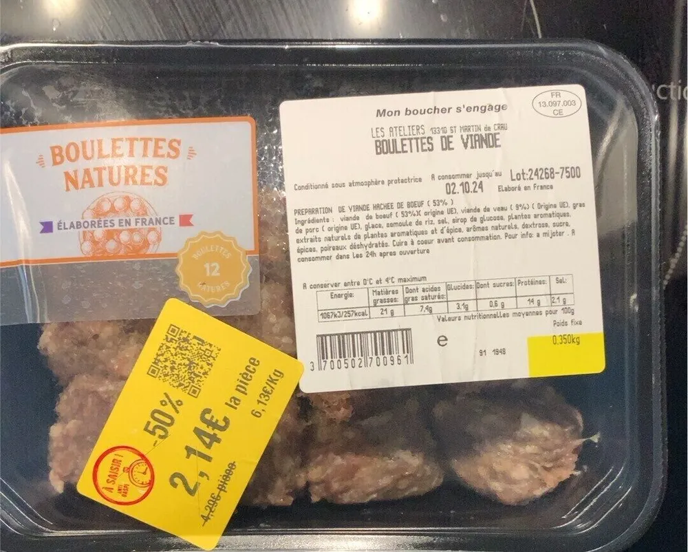 Boulettes de viande