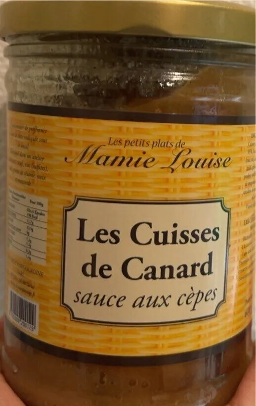 Les cuisses de canard aux cèpes