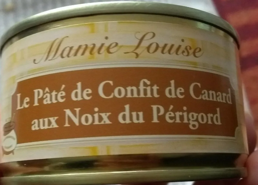 Pâté de confit de canard aux noix du Périgord