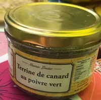 Terrine de canard au poivre vert