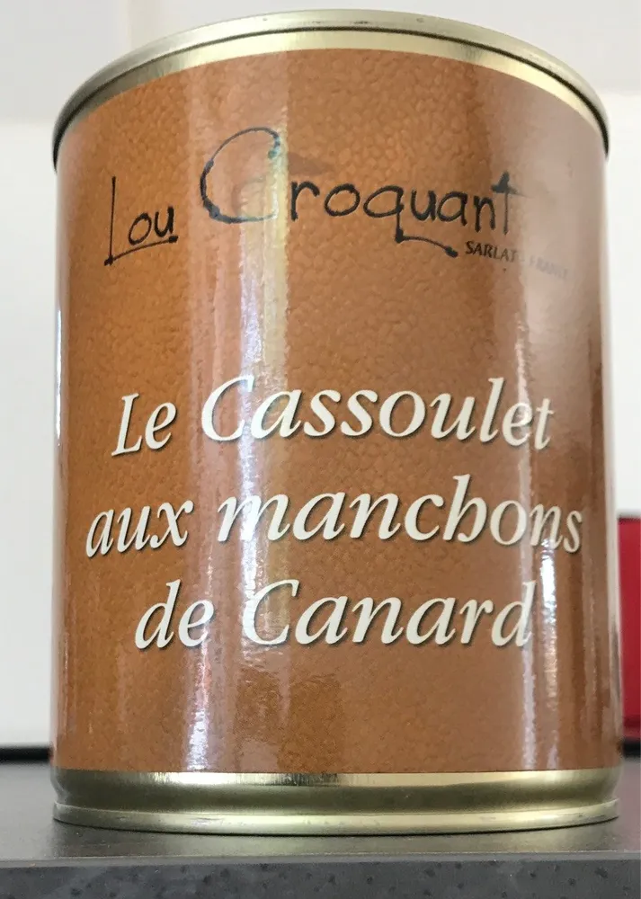 Le cassoulet aux manchons de canard
