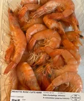 Crevettes roses cuites 60/80