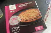 4 tartelette fines aux pommes