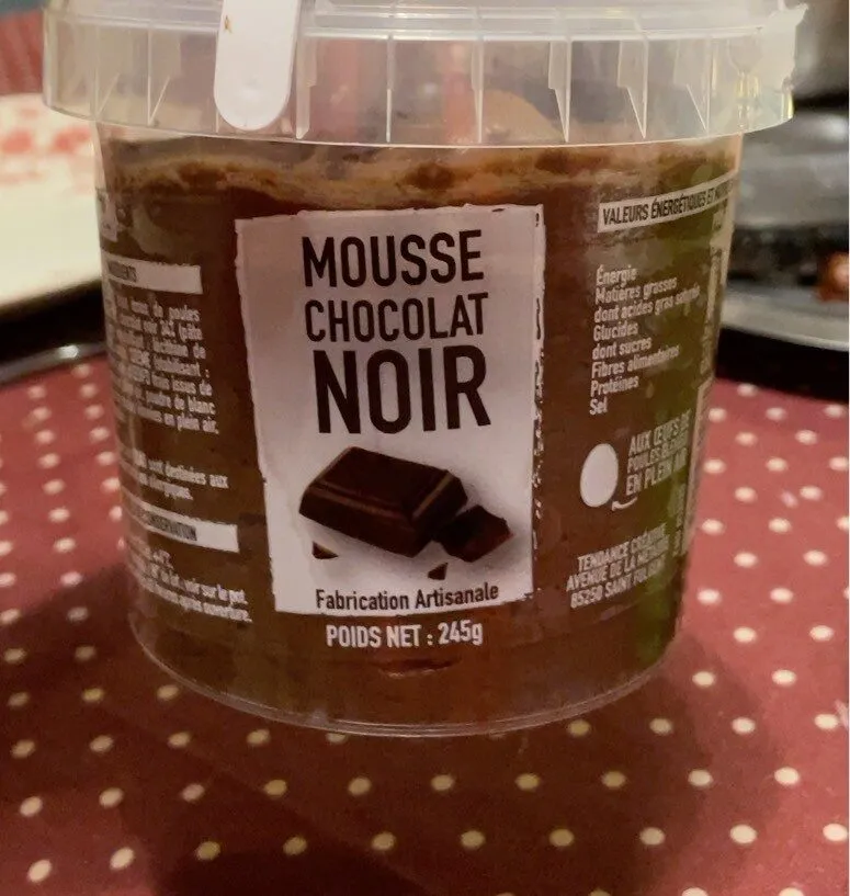 MOUSSE CHOCOLAT NOIR