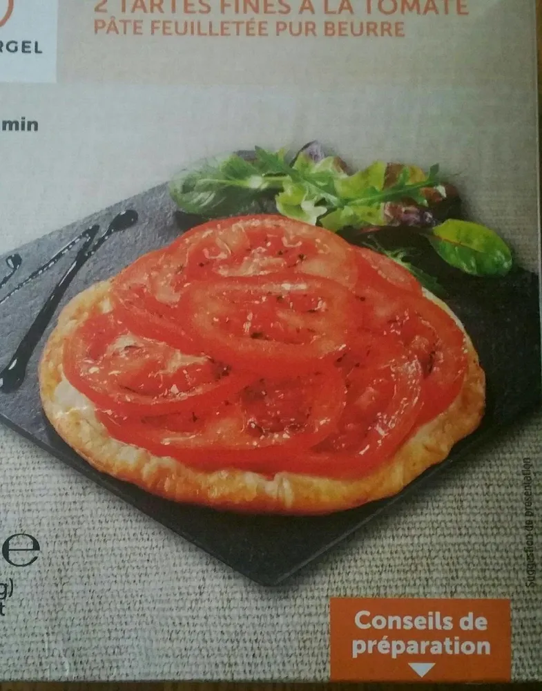 Tartines fines à la tomate