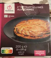 2 Tartelettes fines aux pommes