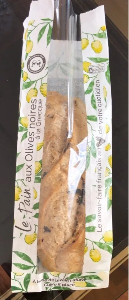 Pain aux olives