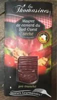 Magret canard séché IGP du Sud Ouest 90g env.S/vide