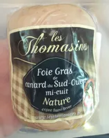 Foie gras de canard du Sud-Ouest mi-cuit nature