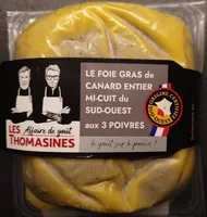 Le Foie gras de canard entier mi-cuit du sud-ouest aux 3 poivres