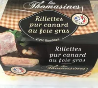 Rillettes pur canard au foie gras
