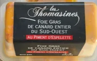 Foie gras Canard du Sud-Ouest au piment d'Espelette
