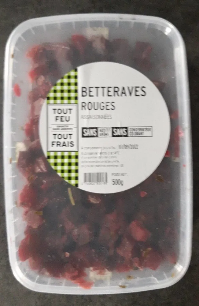 Betteraves rouges