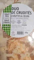 Duo de crudités carottes et céleri