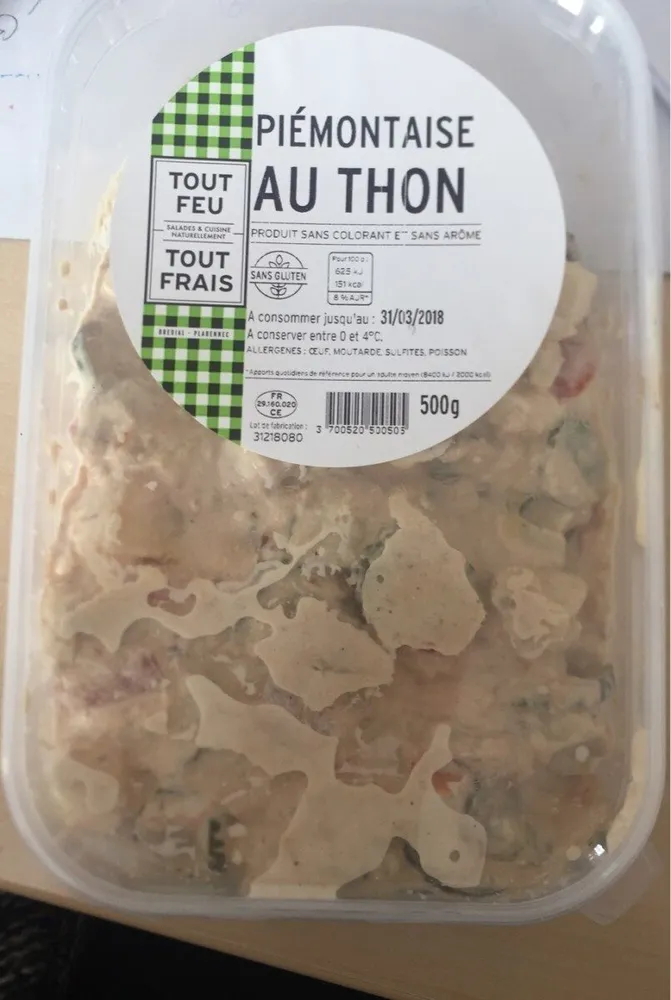 Piemontaise au thon BREDIAL