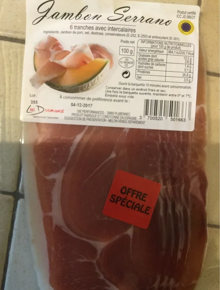 Jambon Serrano