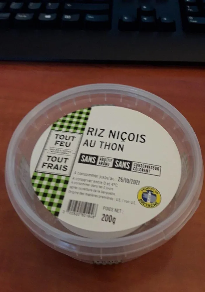 Riz niçois au thon