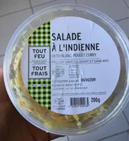 Salada a l'Indienne - Chou blanc, poulet curry