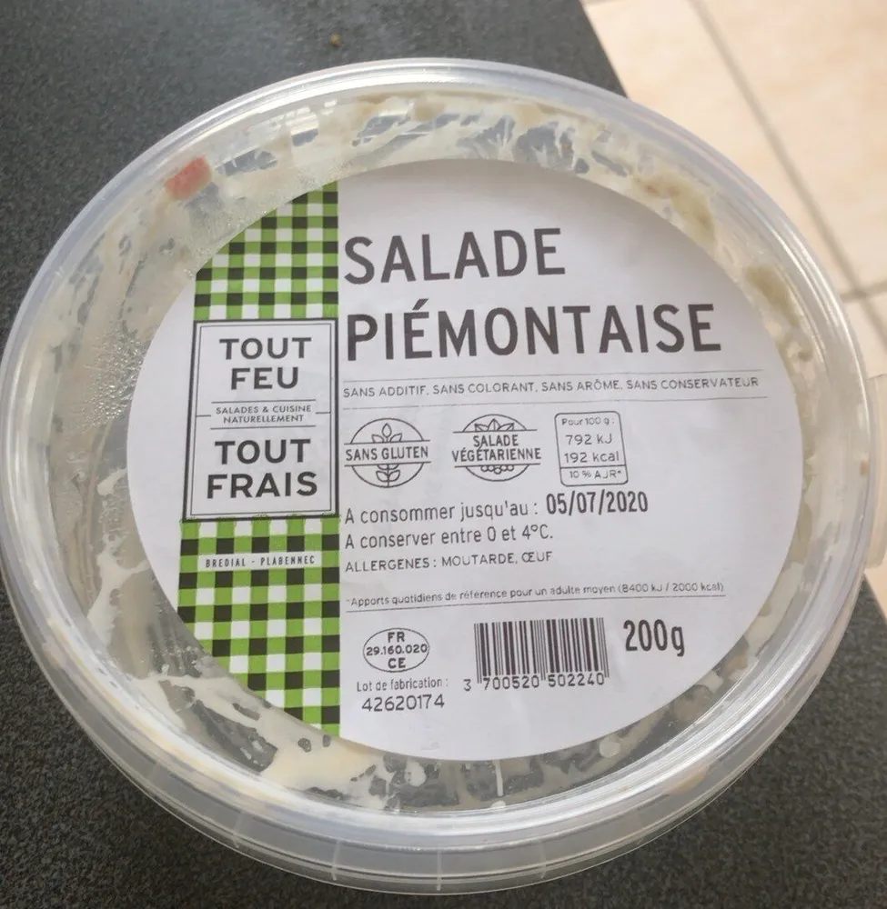 Salade piemontaise