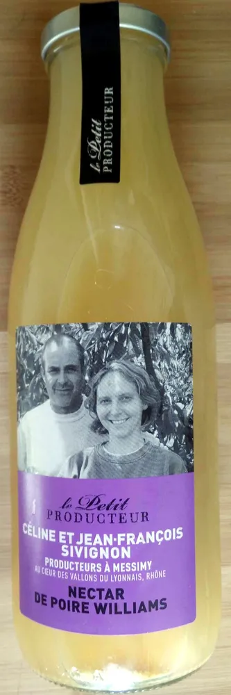 Nectar de poires williams