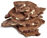 Tablette à casser chocolat lait amandes cranberry