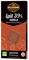 Tablette lait 39% gianduja