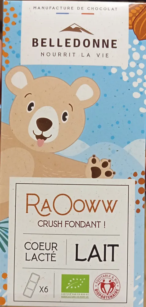RaOoww crunch fondant