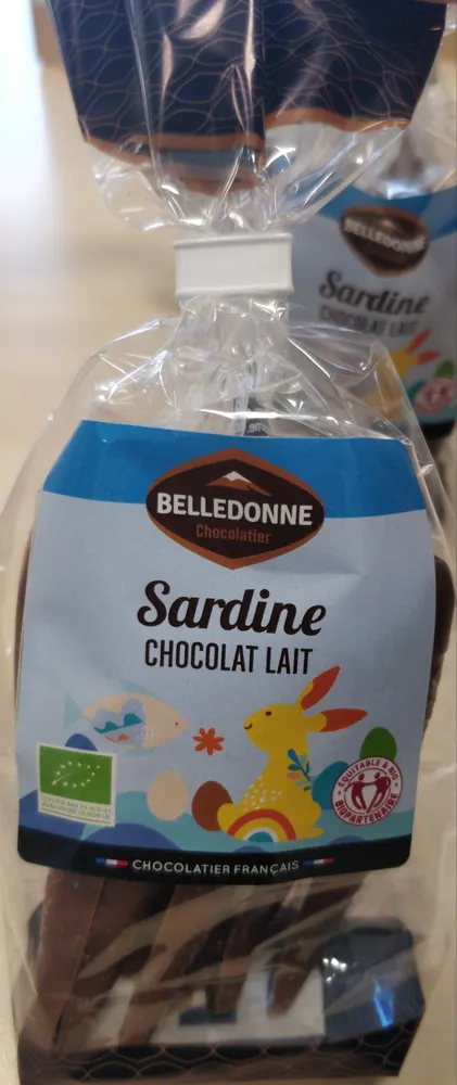 Sardine chocolat lait