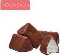 Guimauve enrobée de chocolat lait