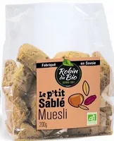 Sablé muesli