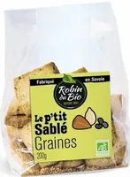 Sablé aux graines